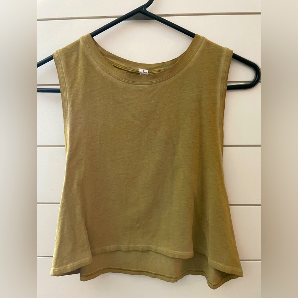 Lululemon Crop Top Tank